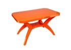 Plastic dining table set