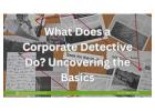 What Does a Corporate Detective Do? Uncovering the Basics