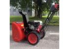 Mini Snow Thrower Powered by Honda GX200