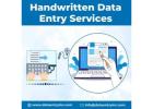 Best Handwritten Data Entry Services in India