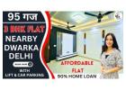 Fully Furnished 3 BHK Flat in Dwarka for Sale/Rent