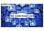 Unlock Growth with SIC Code Email Lists - Connect with Precision