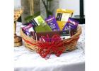 Send Valentines Day Flowers Basket Online