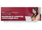 bachelor of computer application online