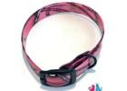 Pink Camo Collar for Stylish and Functional Pet Wear