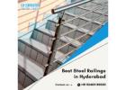 SS staircase railing in Hyderabad - SUN RAILING HYDERABAD