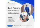 Effortless Relocation with the Best Packers and Movers in Kondapur