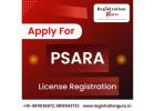 PSARA License Registration Online in India 