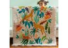 Zookeeper's Nature-Inspired Baby Bedding Quilt -The Forest is My Playground