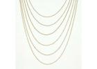 14 karat gold necklace set