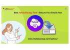 How to backup of yahoo mailbox