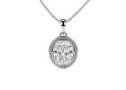 Best Lab Grown Oval Cut Lab Diamond Solitaire Pendant