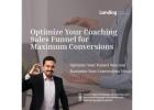 Optimize Your Coaching Sales Funnel for Maximum Conversions