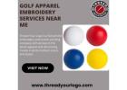 Premium Golf Apparel Embroidery Services Near Me