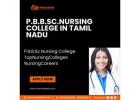 P.B.B.Sc.Nursing College in Tamil Nadu