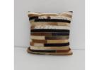 Genuine Melbourne Leather Co. Cowhide Cushions