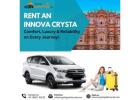 Innova Crysta Rental Jaipur