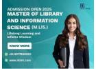 Master of Library and Information Science MLIS Course