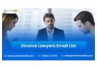 Buy Targeted Divorce Lawyers Email List for Legal Marketing