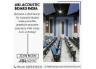 Authorized Distributor for Acoustic Solutions | Acoustic Board India