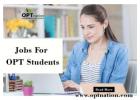 Jobs for OPT students