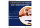 Qatar Embassy Attestation: The Ultimate Document Authentication Guide