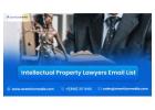 Obtain Intellectual Property Lawyers Email List for Legal Leads