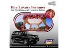 Fortuner Booking for Wedding