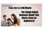 FREE Webinar: The Simple Digital Business Model That Works!