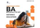 Bachelor of Arts BA Distance Education