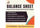 Balance Sheet Finalization Online Certification Course