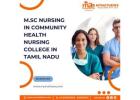 M.Sc Nursing in Community Health Nursing College in Tamil Nadu