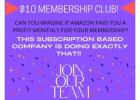 The $10 membership that pays YOU back! 