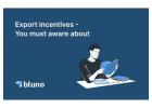 Export Incentive Schemes in India