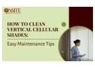 Cellular Shade Cleaning Service