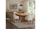 Teakwood Dining Room Table – Elegant & Durable Dining Solution