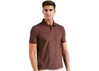 Men's Solid Short Sleeve Regular Fit Cotton Polo T-Shirt