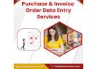 Best Purchase & Invoice Order Data Entry Services in India