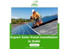 Expert Solar Panel Installation in Delhi – Rishika Kraft Solar