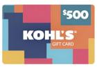 Get a $500 Kohl's Gift Card Now!