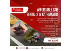 Taxi Service in Kathmandu, Car Rentals in Kathmandu