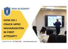 How to crack MPSC Maharashtra in first attempt – RIIM Academy