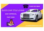 Get Car Title Loans Red Deer