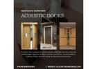 Wooden Soundproof Doors | Acoustic Doors Near Me