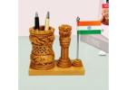 Pen Stand for Office – Buy Wooden Pen Stand Online at Best Price