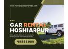 Self Drive Car Rental in Punjab Hoshiarpur Car Rentals