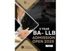 BA LLB Course Admisssion Open Degree In Year  