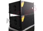 Dual 12 Inch 3 Way Line Array System Model ATiPro HDL312