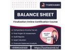 Balance Sheet Finalization Certification Course