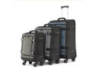 Good Quality Nylon Material 4 Double Wheels 3pcs Luggage Set